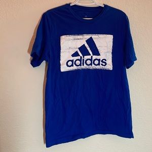 Adidas Blue T-Shirt (L)